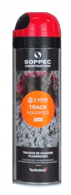 

Farba geodezyjna Soppec Track Marker 1szt Czerwony