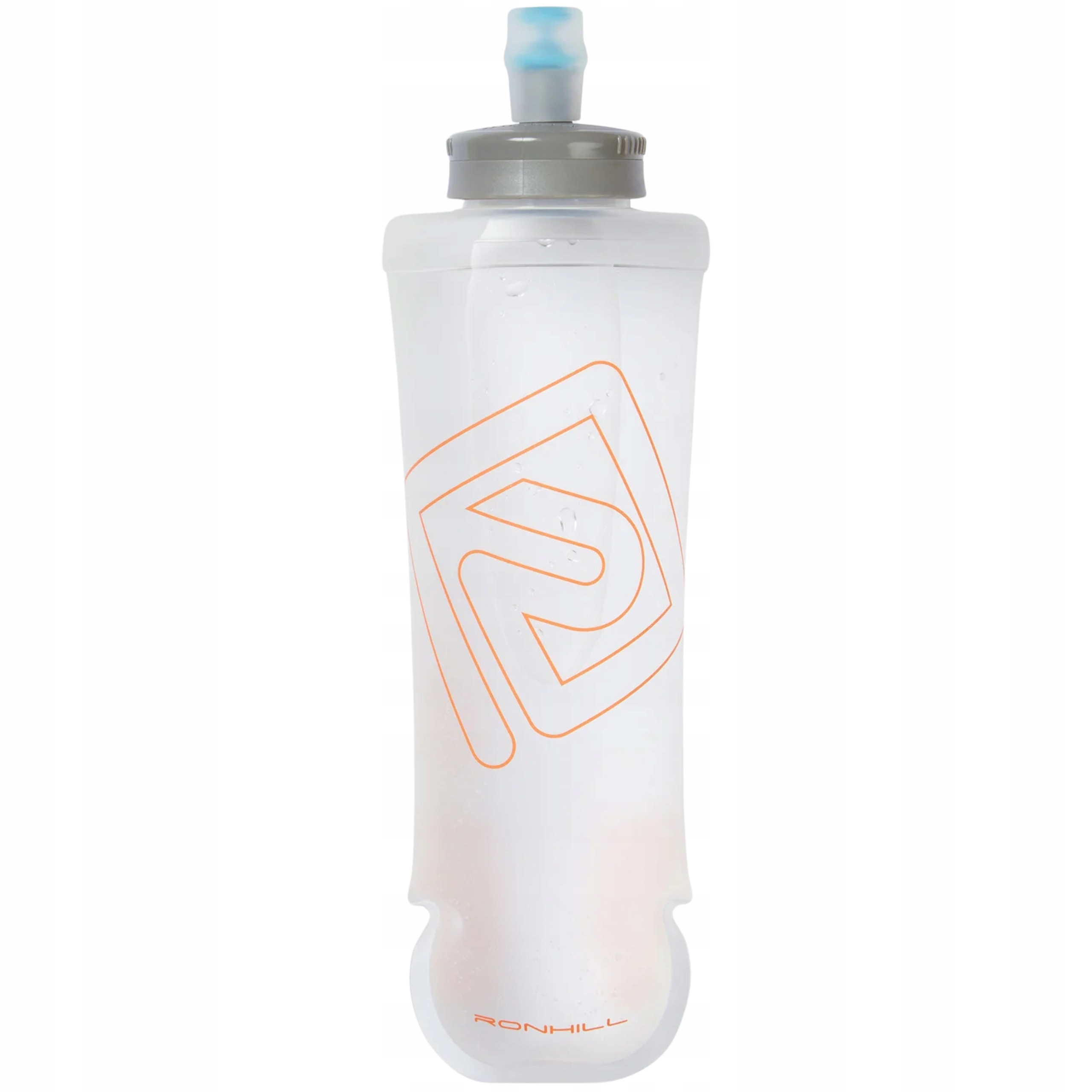 Bidon na Wode Rowerowy Ronhill Soft Flask 500 ml Uniwersalny Przeźroczysty