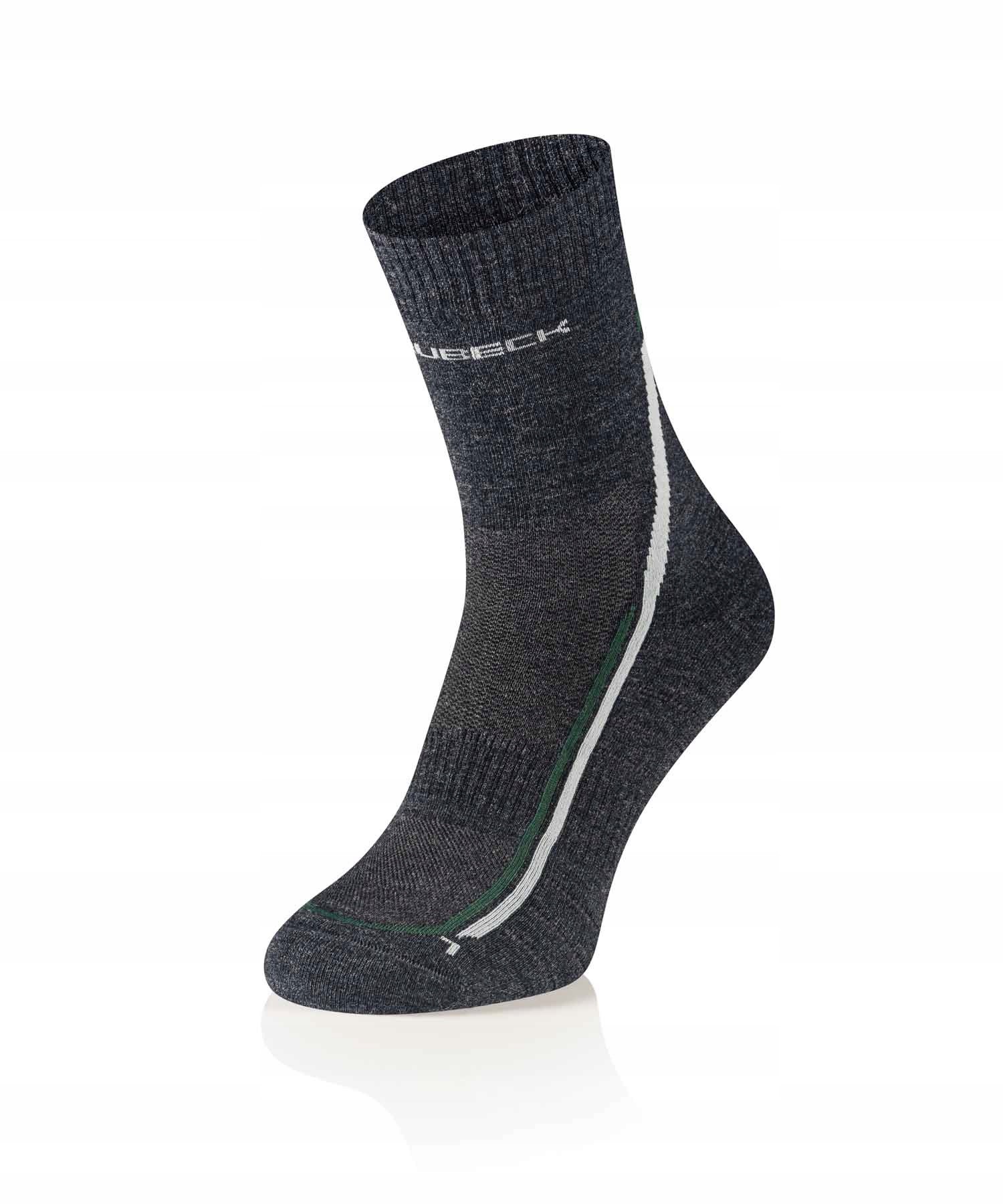 Skarpety męskie Trekking Merino Light Brubeck grafitowy XL/45-47