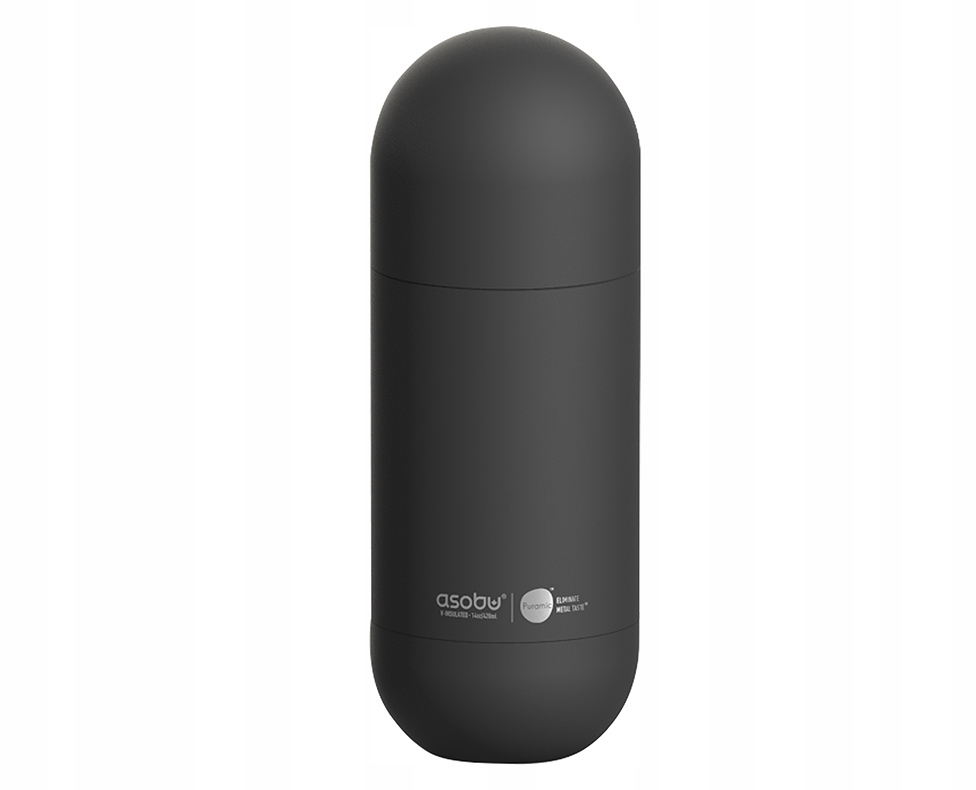 Asobu Orb Termoláhev Black Ceramic 420ML keramická povrchová úprava