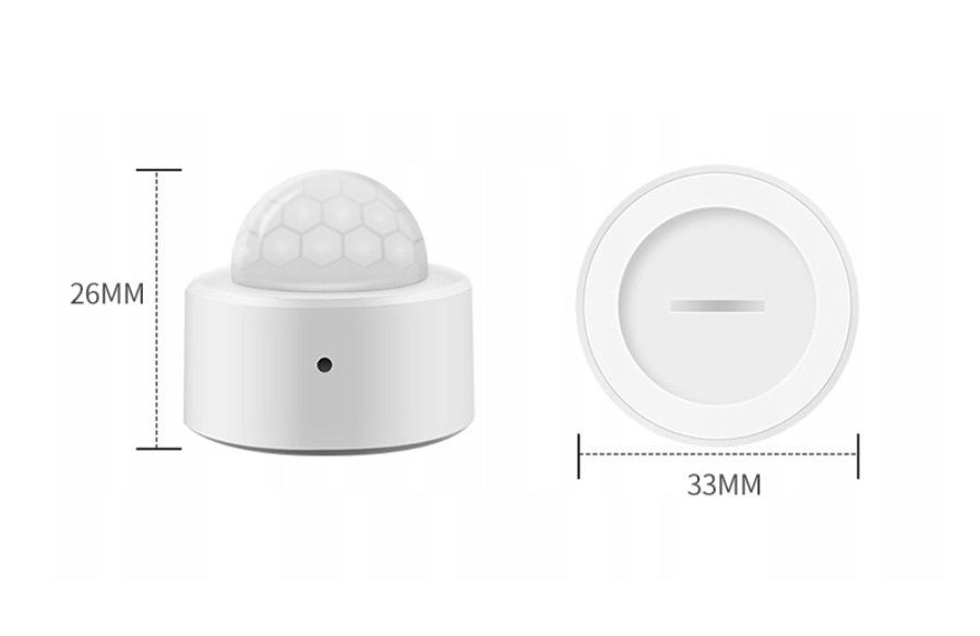 Czujnik ruchu PIR Zigbee 3.0 TUYA ZHA Zigbee2MQTT Smart Life Baron Marka Baron