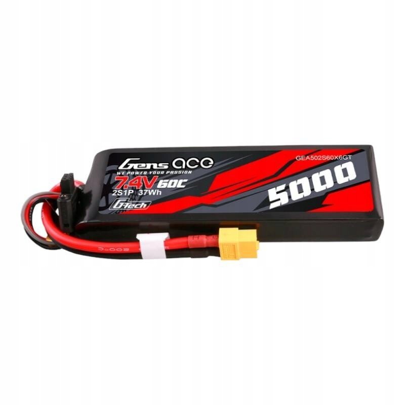 Akumulator LiPo Gens Ace G-Tech 7.4V 5000mAh 60C XT60