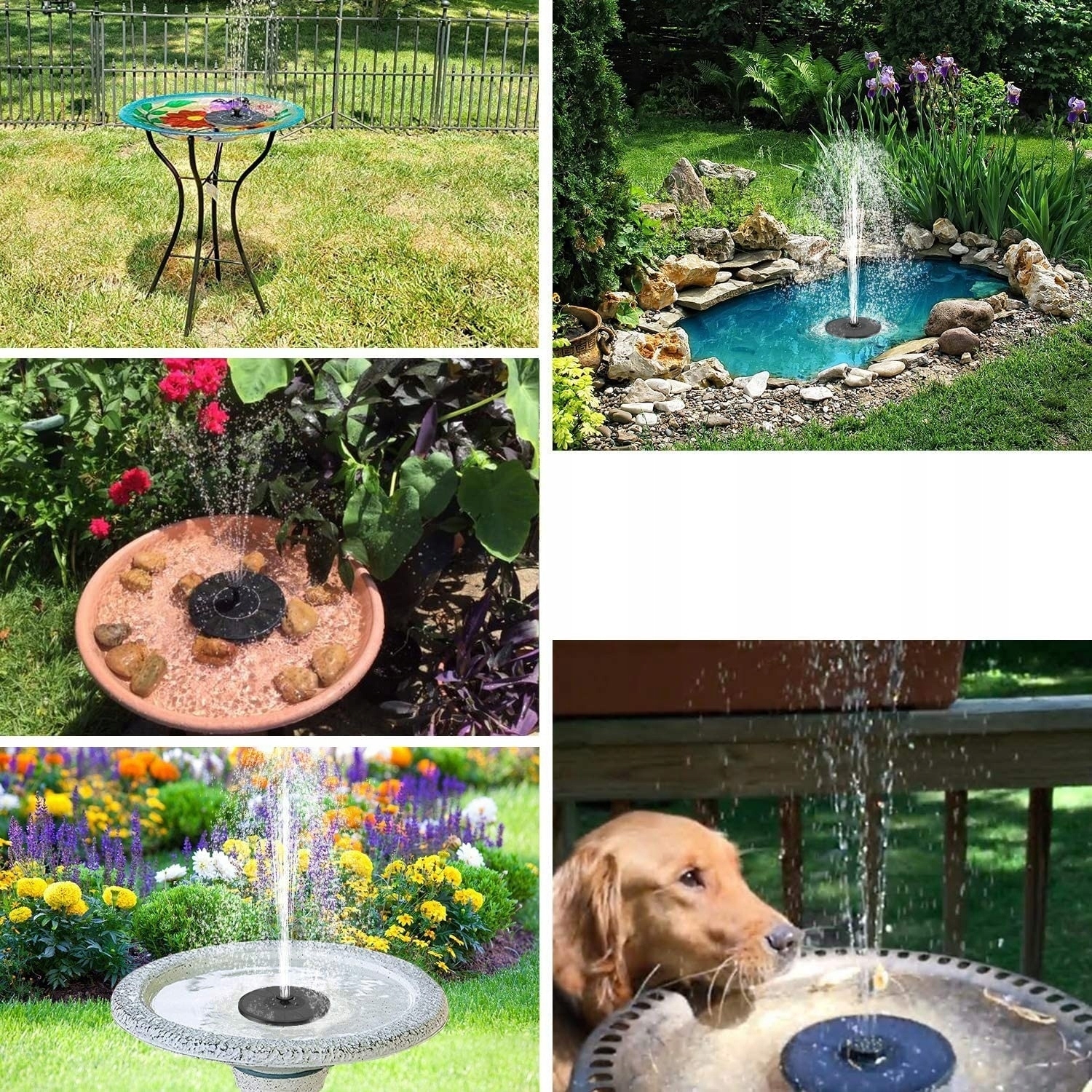 FONTANNA SOLARNA POMPA OGRODOWA DO OCZKA PŁYWAJĄCA Producent inna