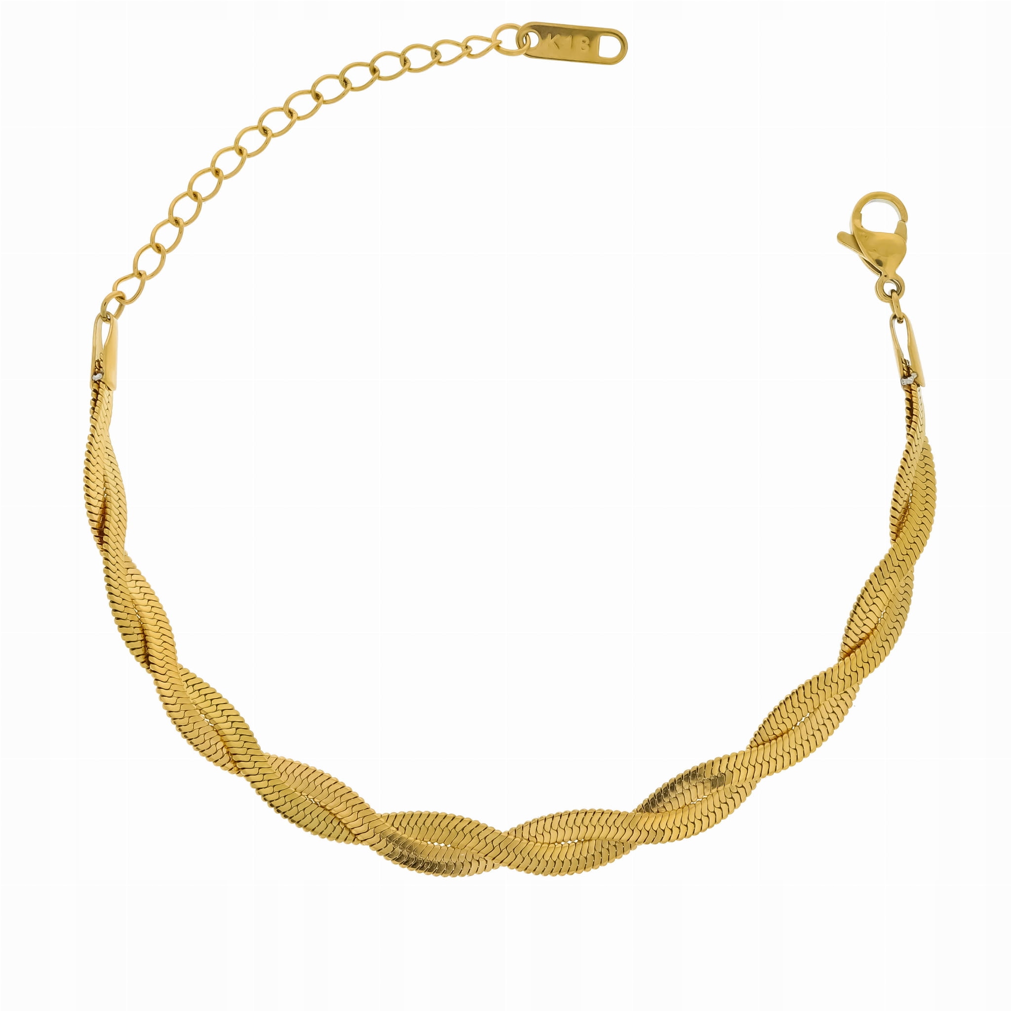 

Bransoletka biżuteria złota żmijka