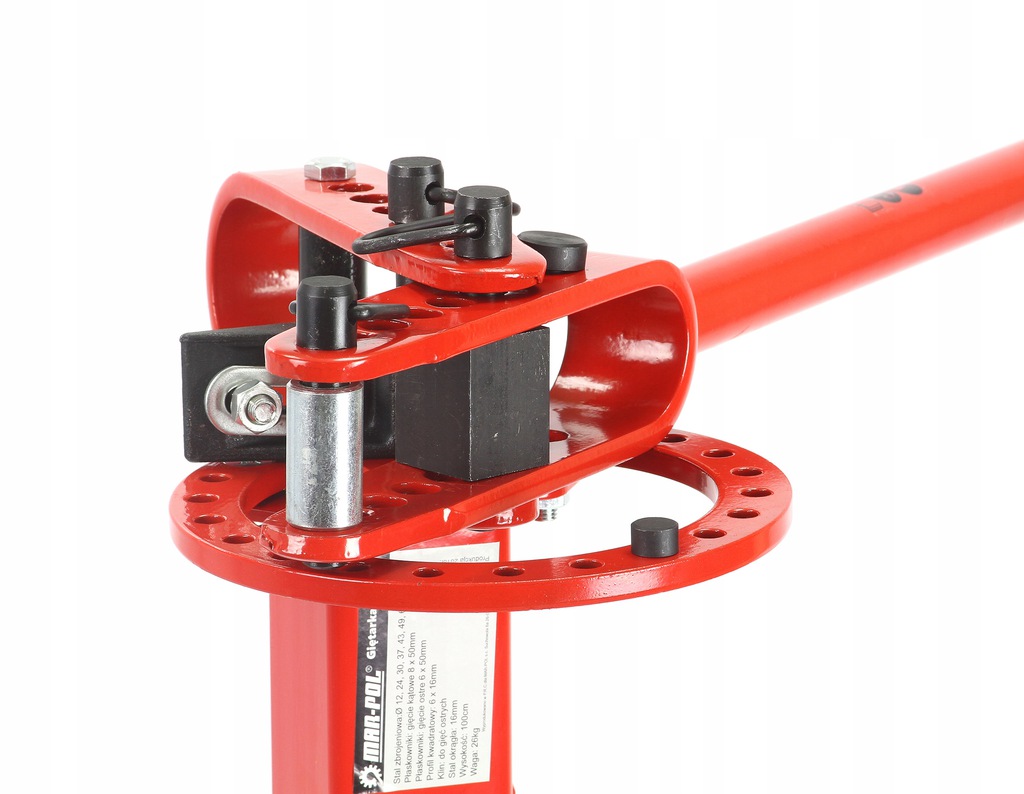 ГИБОЧНАЯ МАШИНА ДЛЯ ТРУБ, СТАЛЬНЫХ ПРОФИЛЕЙ, БРУСОВ 26 КГ MAR-POL EAN (GTIN) 5901969112481