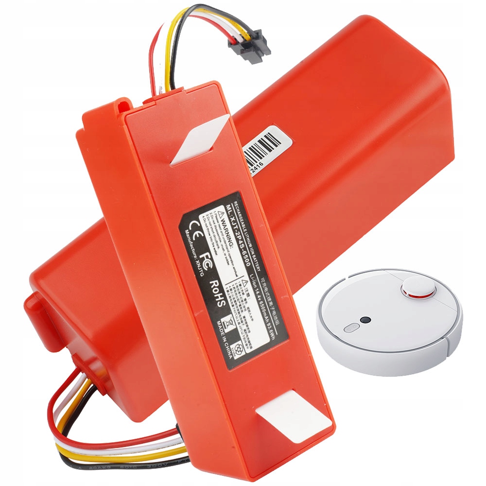 Li-ion Akumulátor 14,4 V 6500 Mah Pro Xiaomi Roborock S50 S51 S55 Vysavač