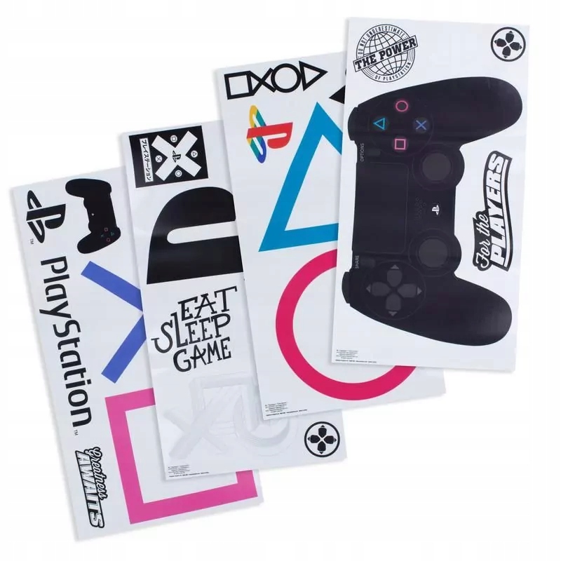NAKLEJKI NA ŚCIANĘ PLAYSTATION Rodzaj gadżetu gamingowy