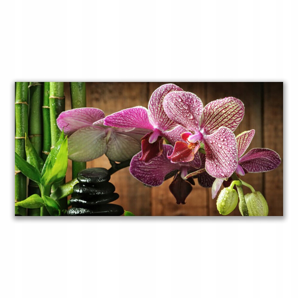 

Fotoobraz nowoczesny 140x70 Kwiaty Bambus Roślina