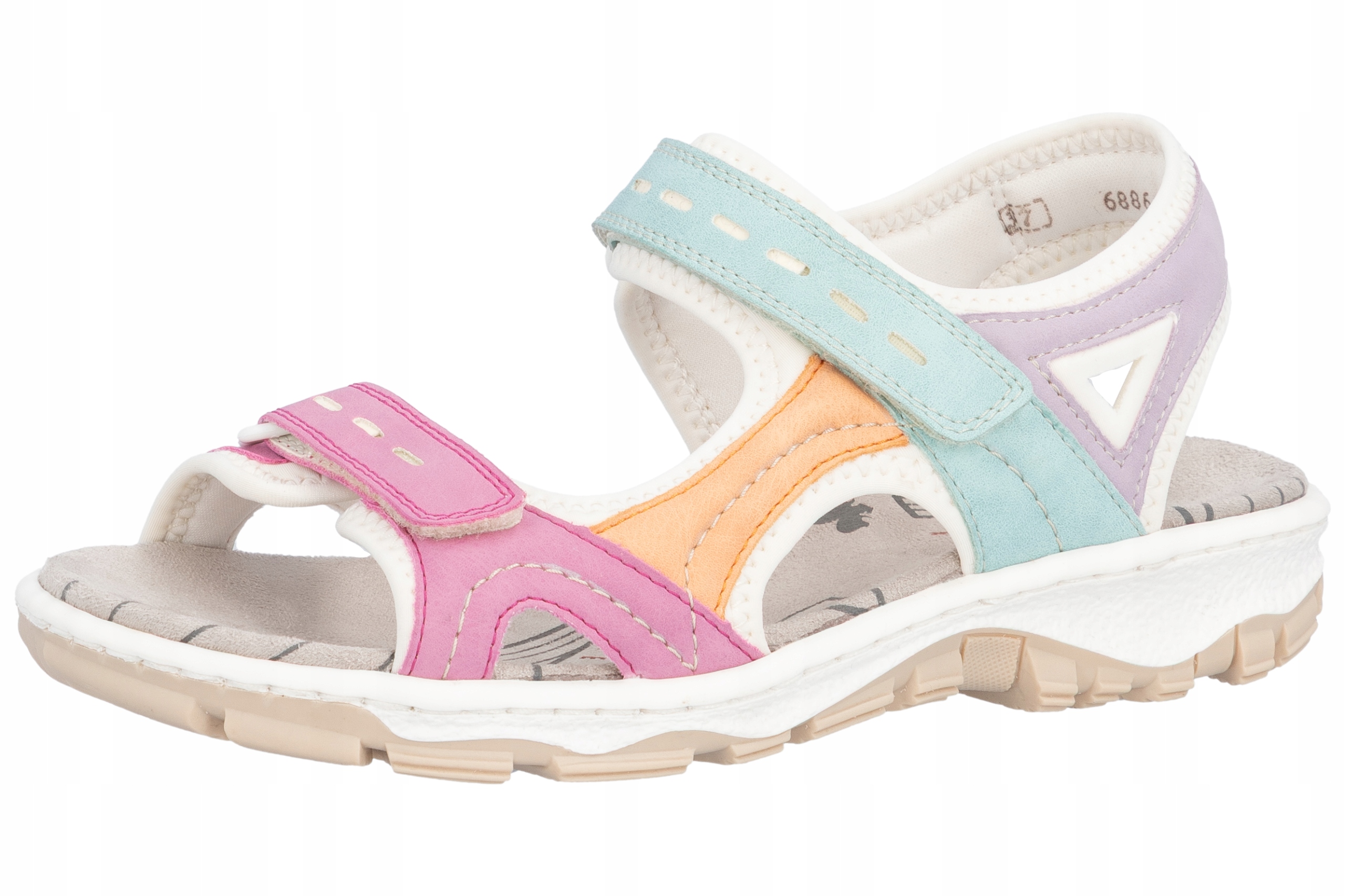 Rieker Antistress Dámské Sportovní Sandály Vícebarevné 68866-92 vel. 36