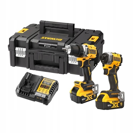 DeWalt zestaw combo 18V DCD800 DCF850 2 x 5,0Ah Tstak DCK2051P2T
