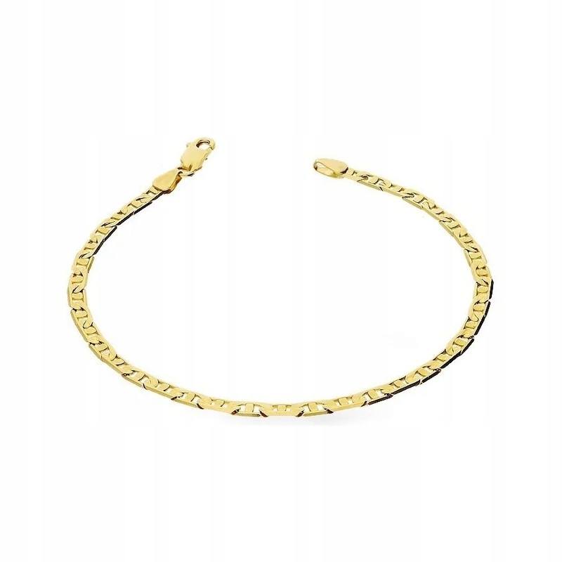 Náramek zlatý 585 řetízkový model s trvalou vazbou Marina 5.23 g jako dárek