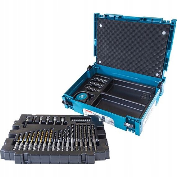 Makita B-69478 sada bitov a vrtákov SDS-Plus systainer,65ks