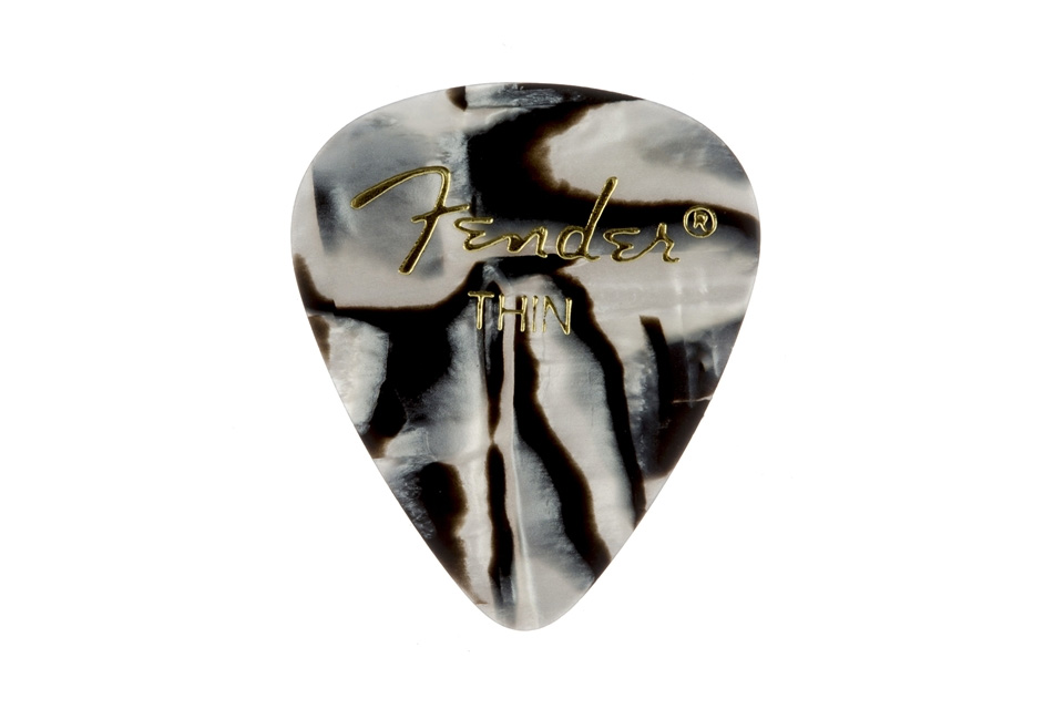 

Fender miękka oryginalna Kostka Premium Zebra
