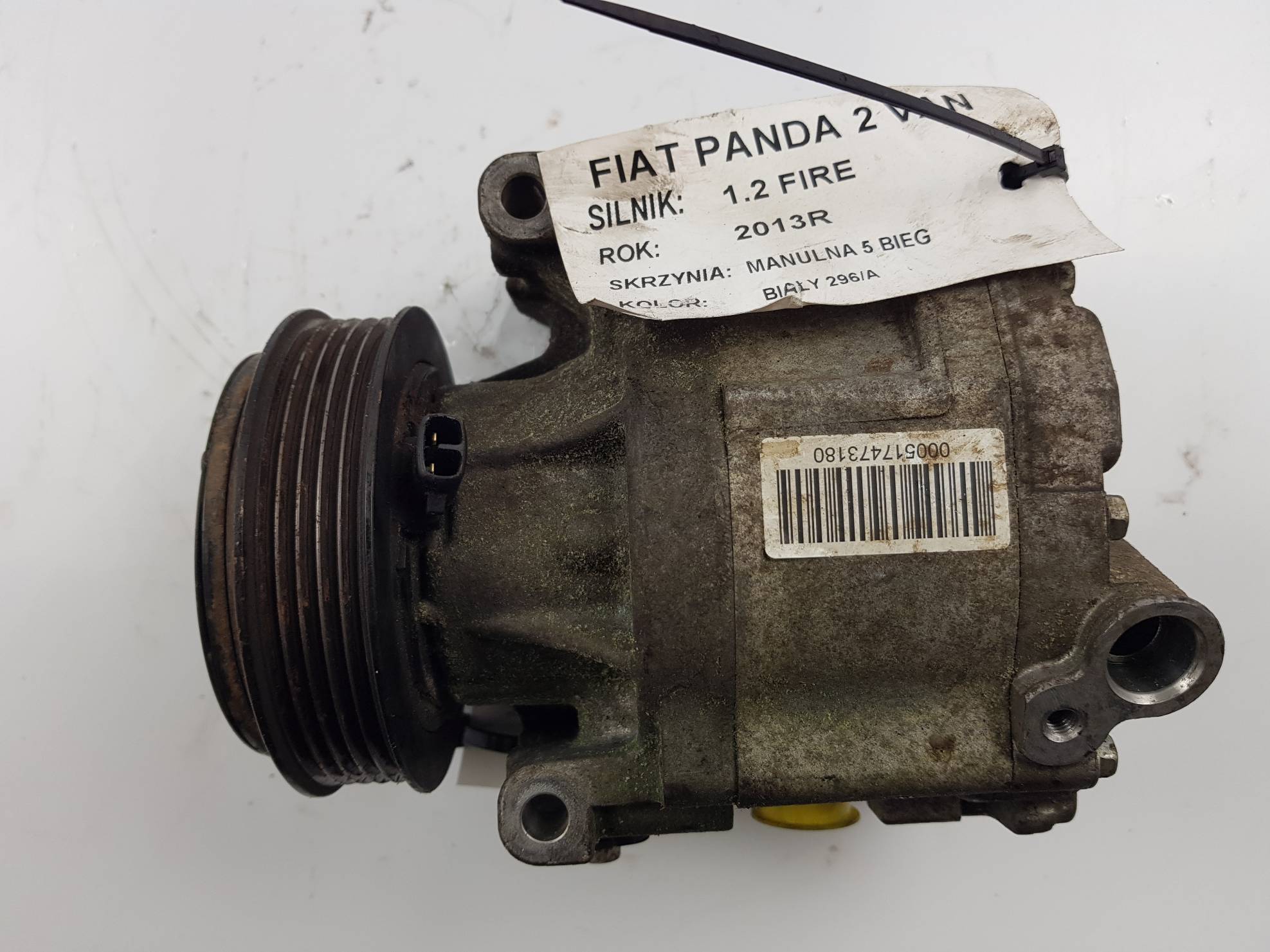 Klimakompressor klimaanlage 5A7875200 FIAT PANDA