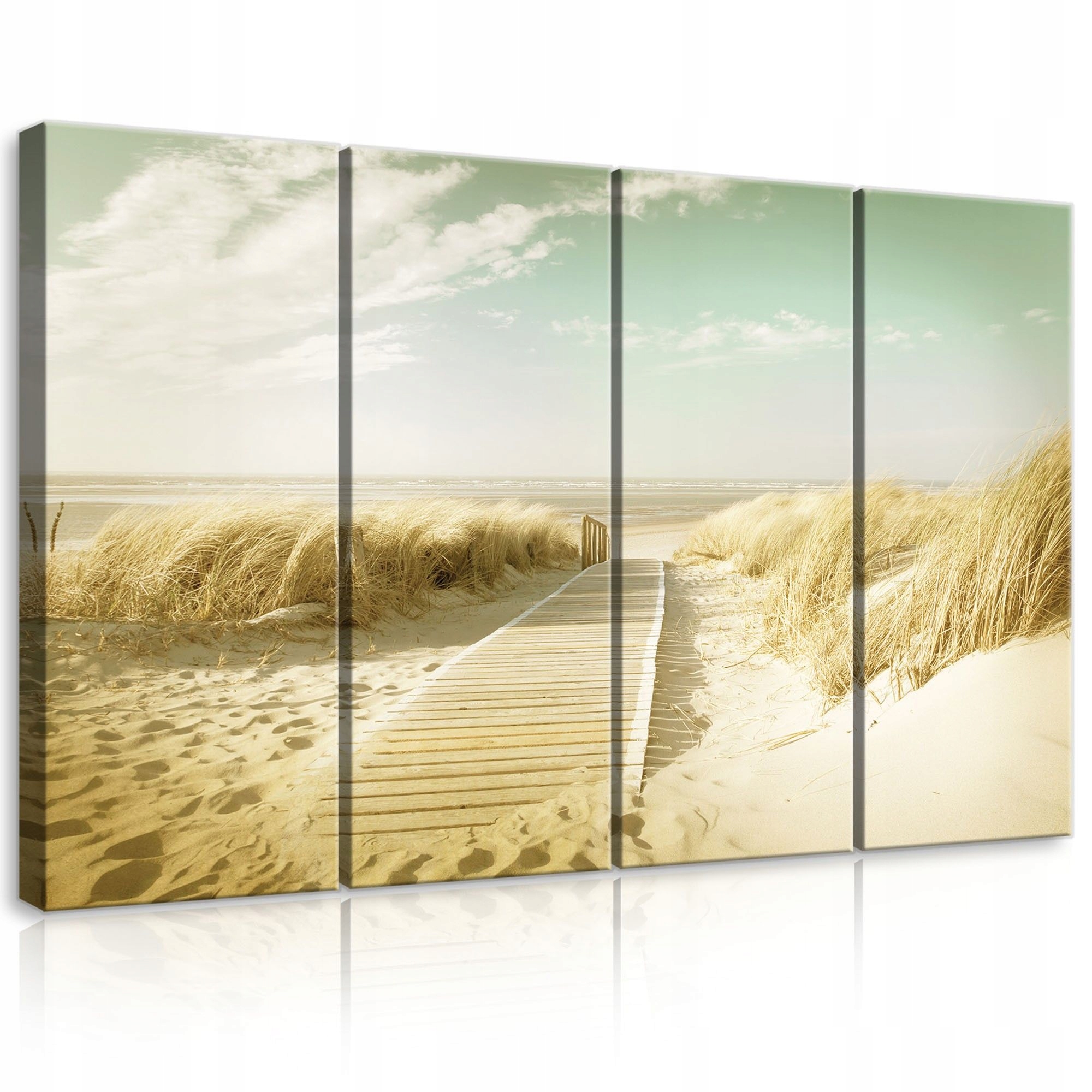 Obraz 120x80 pláž duny morská krajina leto pokoj piesok obloha slnko