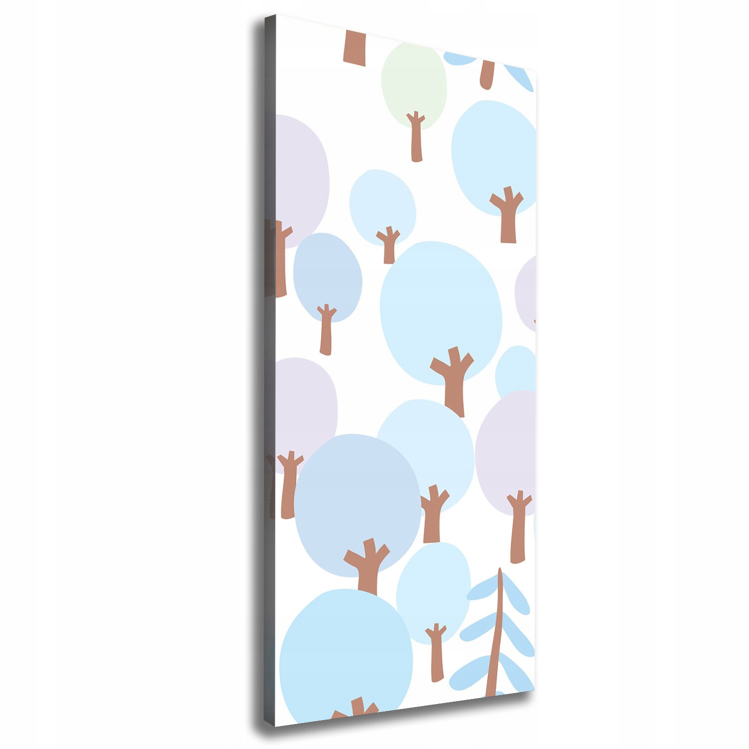 

Nowoczesny fotoobraz canvas na ramie Drzewa 50x125