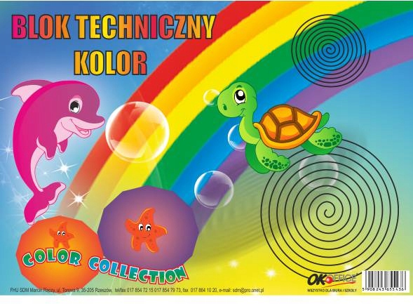 Blok Techniczny A4 Biały Marka inna