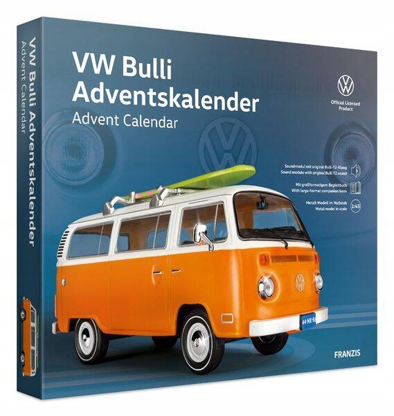 Model Vw Bulli T2 adventní kalendář
