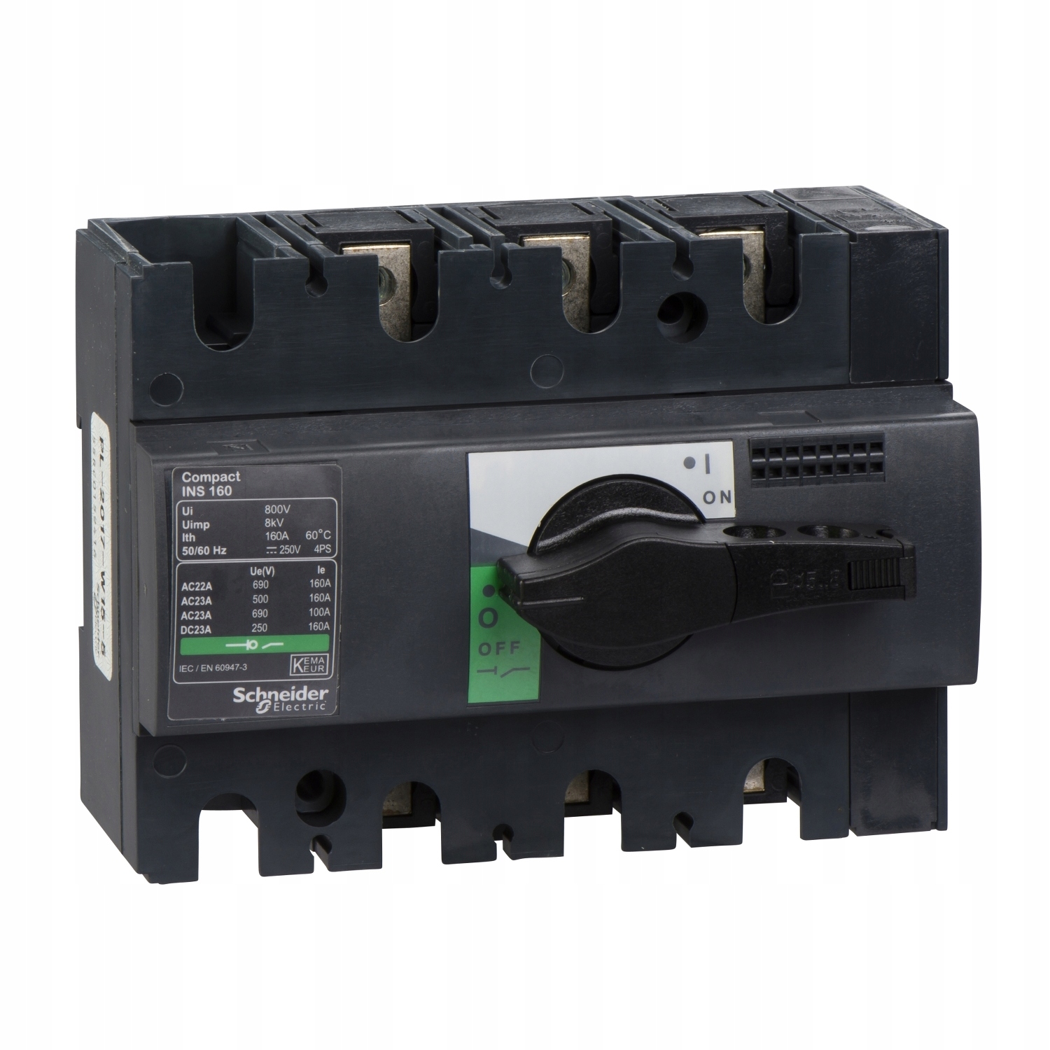 Odpojovač Interpact, INS100, 3P, 100A, 28908, Schneider Electric