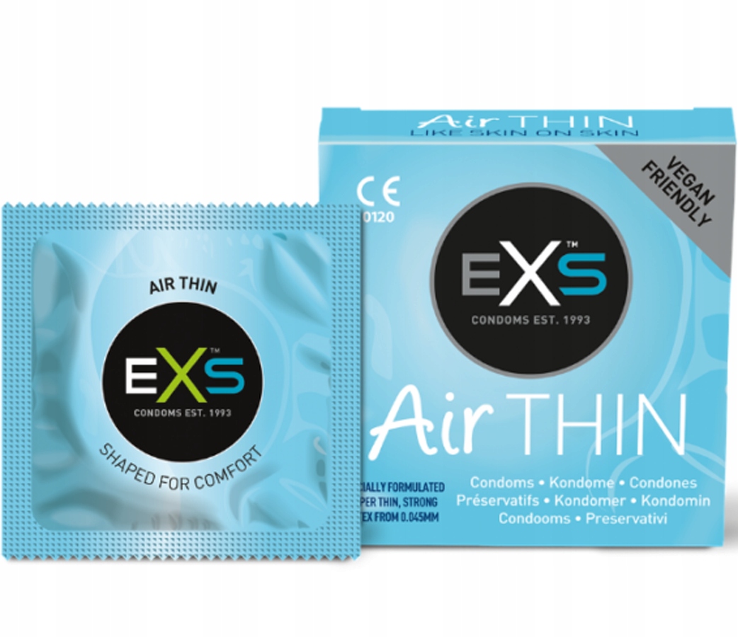

Exs Air Thin ultra cienkie Prezerwatywy 3 szt.