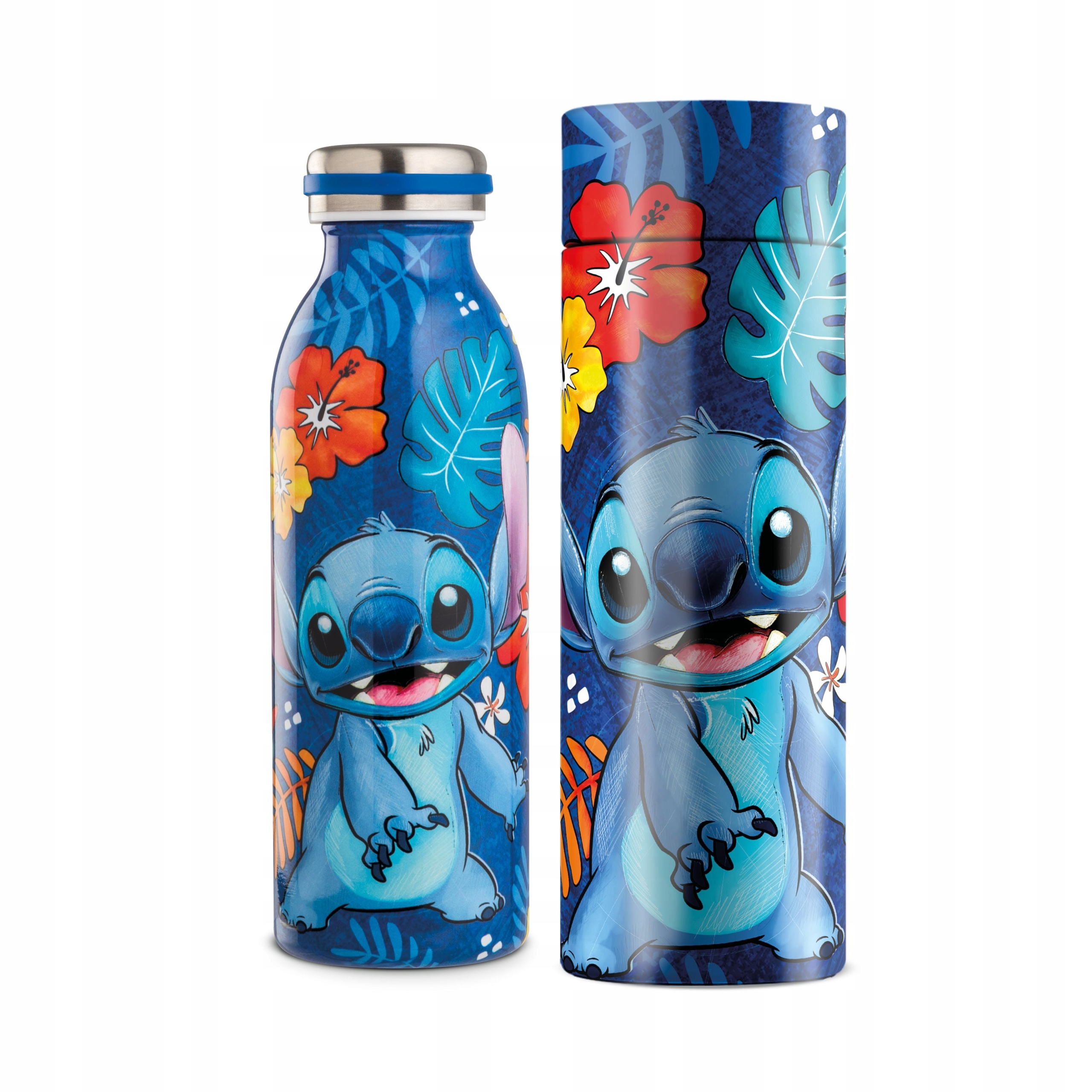 Stitch Láhev z z nerezové oceli 500 ml modrá