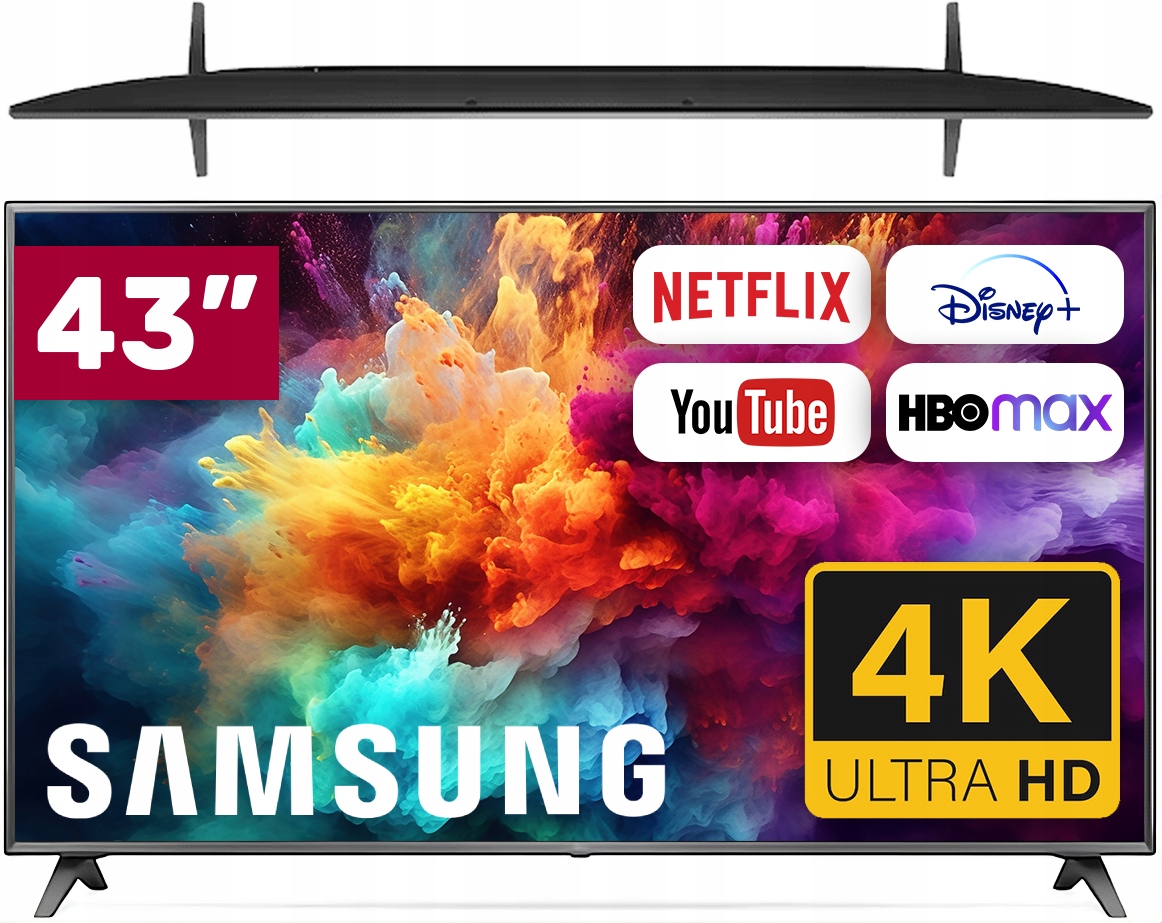 Televízor 43" Smart Tv 43 palcov Samsung Wi-Fi UE43U8092F Led Ultra Hd 4K