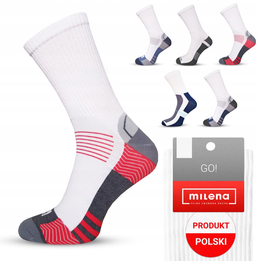 

Bawełniane skarpety Sportowe milena go! *44-46