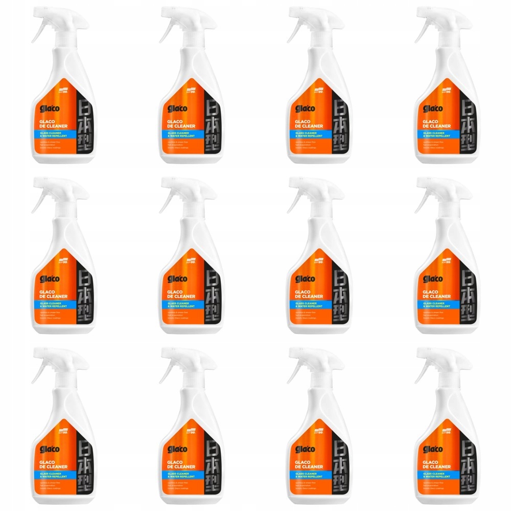 Soft99 Glaco De Cleaner Tekutý prípravok na sklá s efektom sada 12 kusov