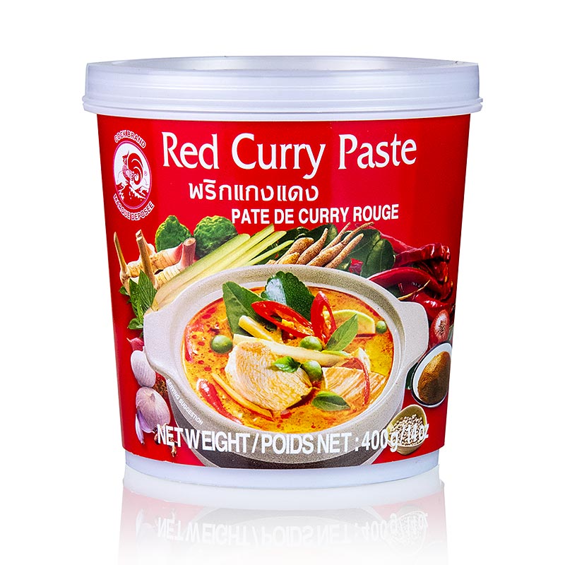 

Czerwona Pasta Curry Cock Red Curry Paste 400 g