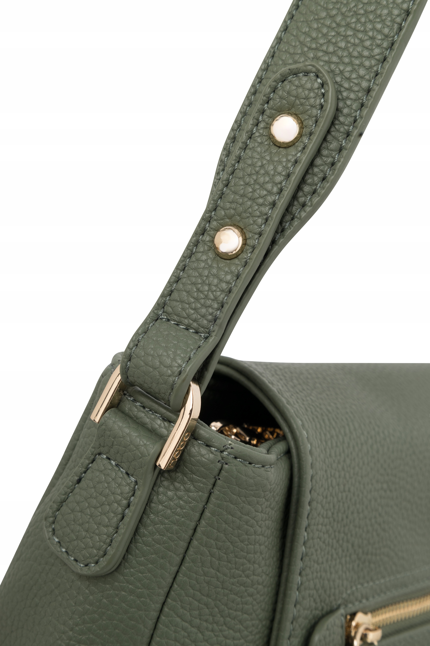 TOREBKA DAMSKA LISTONOSZKA NOBO ZIELONA DUŻA Z KLAPKĄ Płeć kobieta