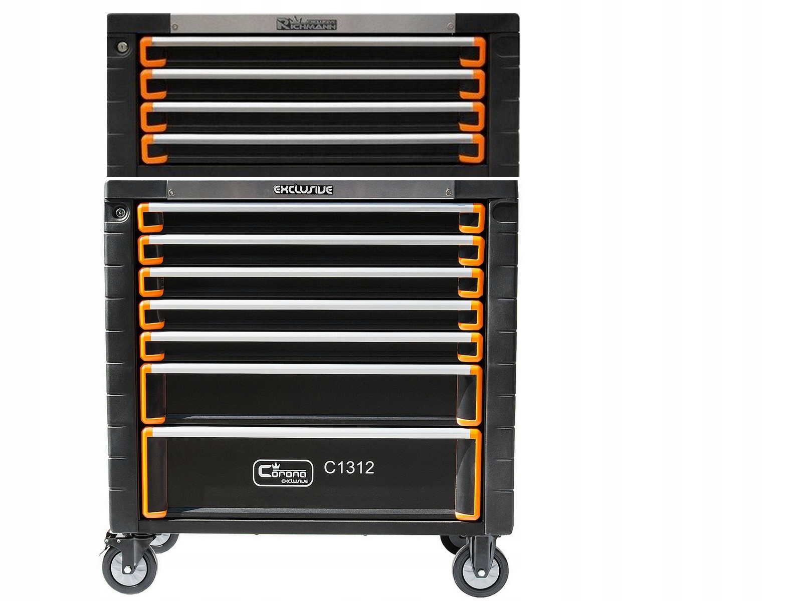 Рихман 11 ящиков 764el мастерская тележка