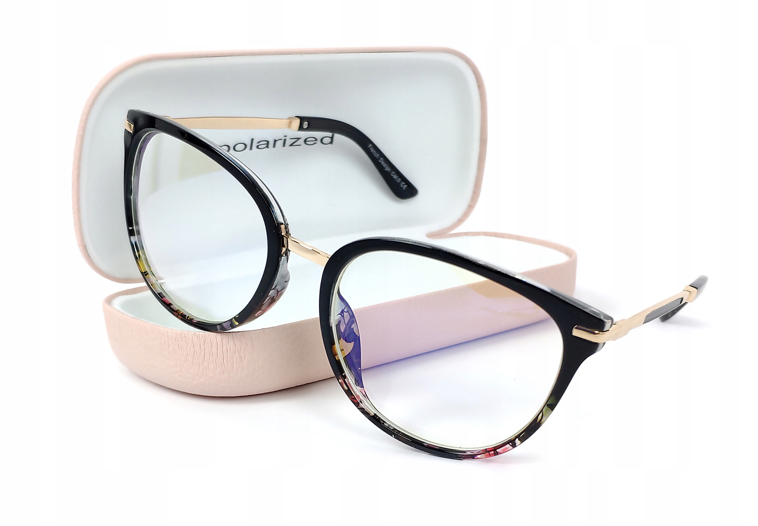 OKULARY z ANTYREFLEKSEM BLUE do KOMPUTERA ZERÓWKI Marka PolarZONE