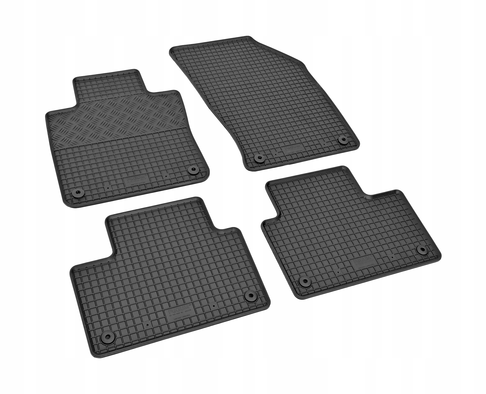 Zestaw dywaników do Volvo V60 / V60 Recharge od 2018 dywaniki gumowe i mata Stan opakowania oryginalne