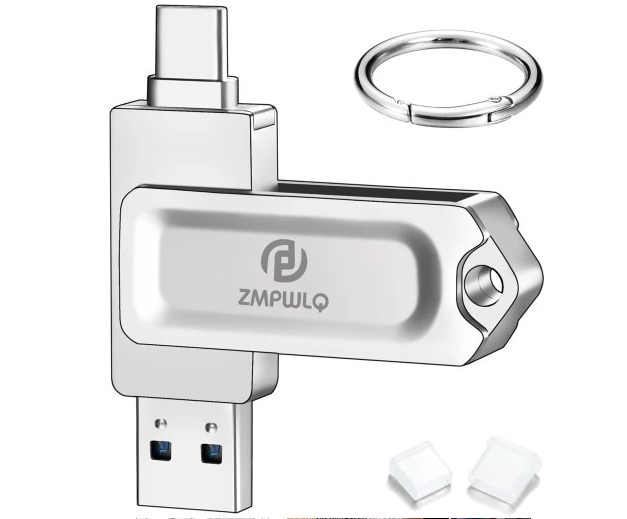 Pendrive Zmpwlq 5353 256 Gb Usb 3.0, Usb 3.1 typ C srebrny