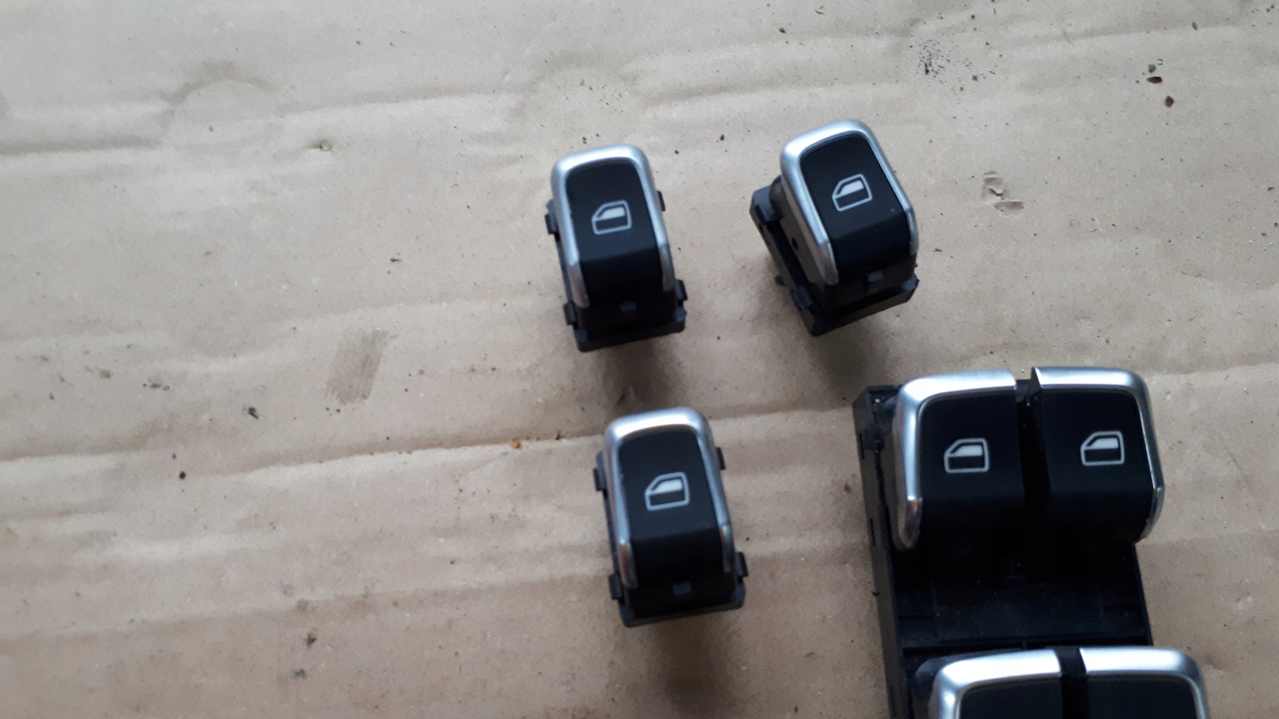 A6 C7 4G Commandes Vitre CHROM PANEL A4 B8 A5 LIFT Q5 8R