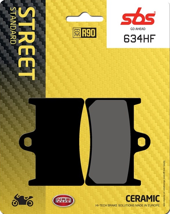 

Klocki Ham Przód Sbs Yamaha MT-09 900 A, Tra 15-