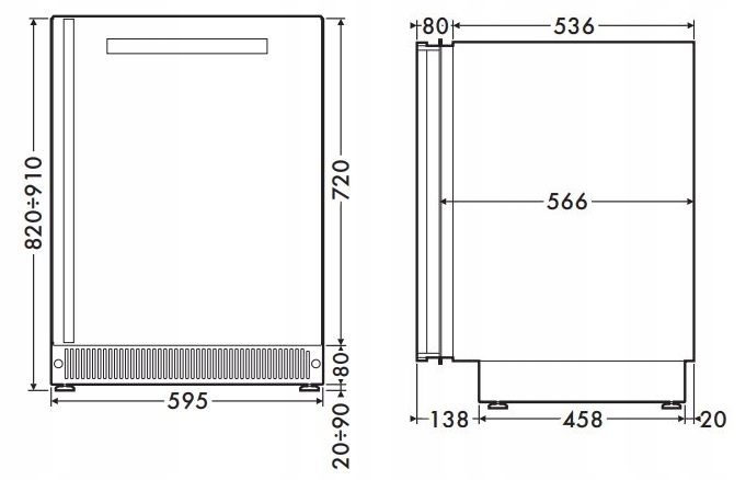 Winiarka SMEG CVI338LX3 Kod producenta CVI338LX3