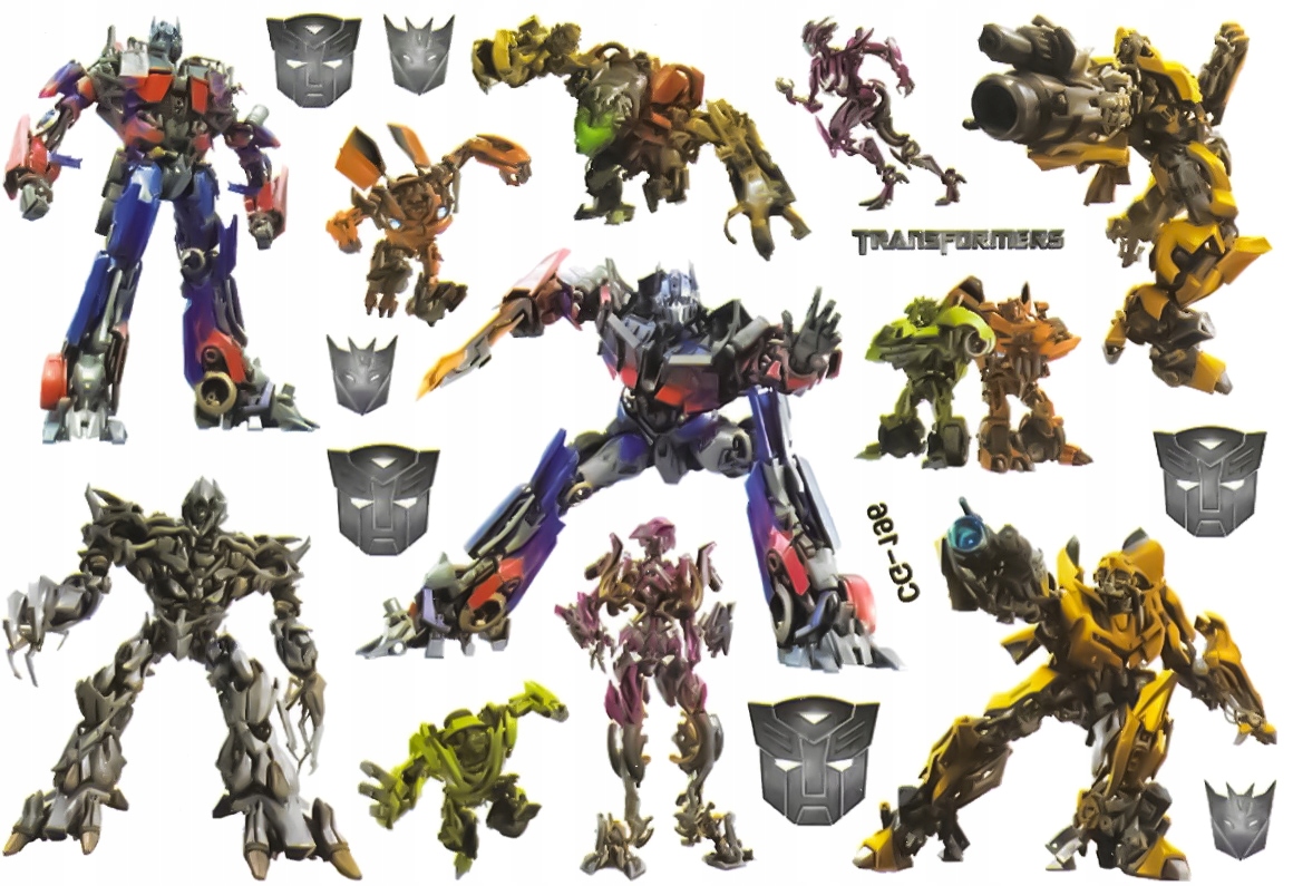 

Tatuaże dla dzieci transformers Wiek Zagłady