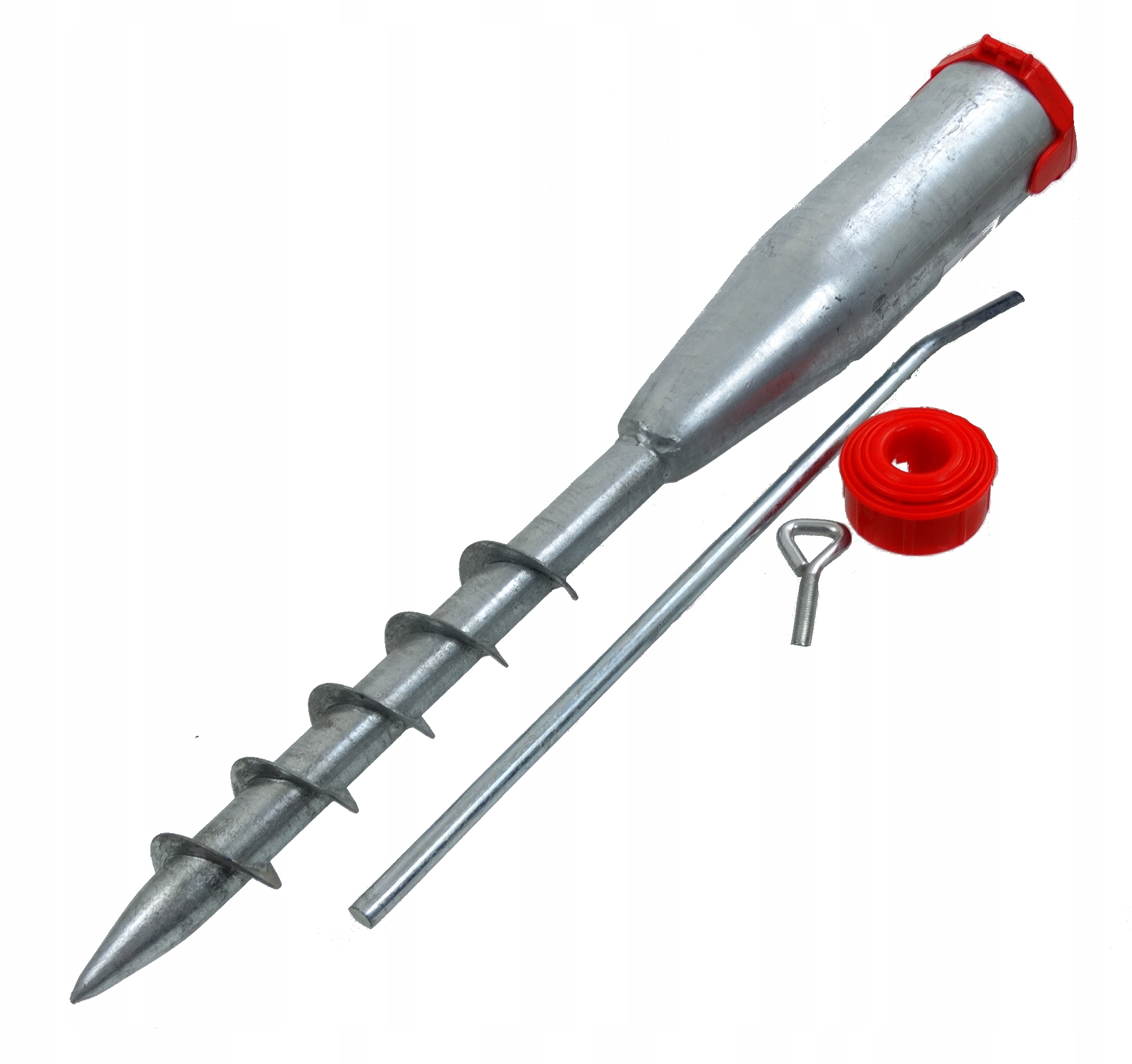 Świder tuleja wkręcana do ziemi podstawa słupa parasola okrągła EAN (GTIN) 5907630105059