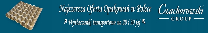 Wytłaczanka na 20 jaj XL 25LBS T-LINE 10 szt. Liczba jaj w opakowaniu 20
