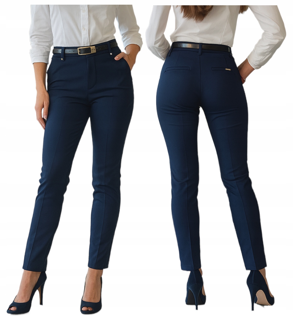 Elegantní Dámské Doutníkové Kalhoty Freesia Pásek L