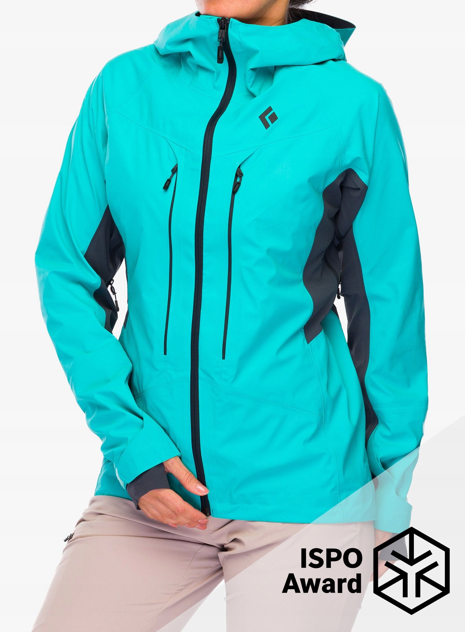 Dámská bunda Black Diamond Dawn Patrol Hybrid Shell dark patina S