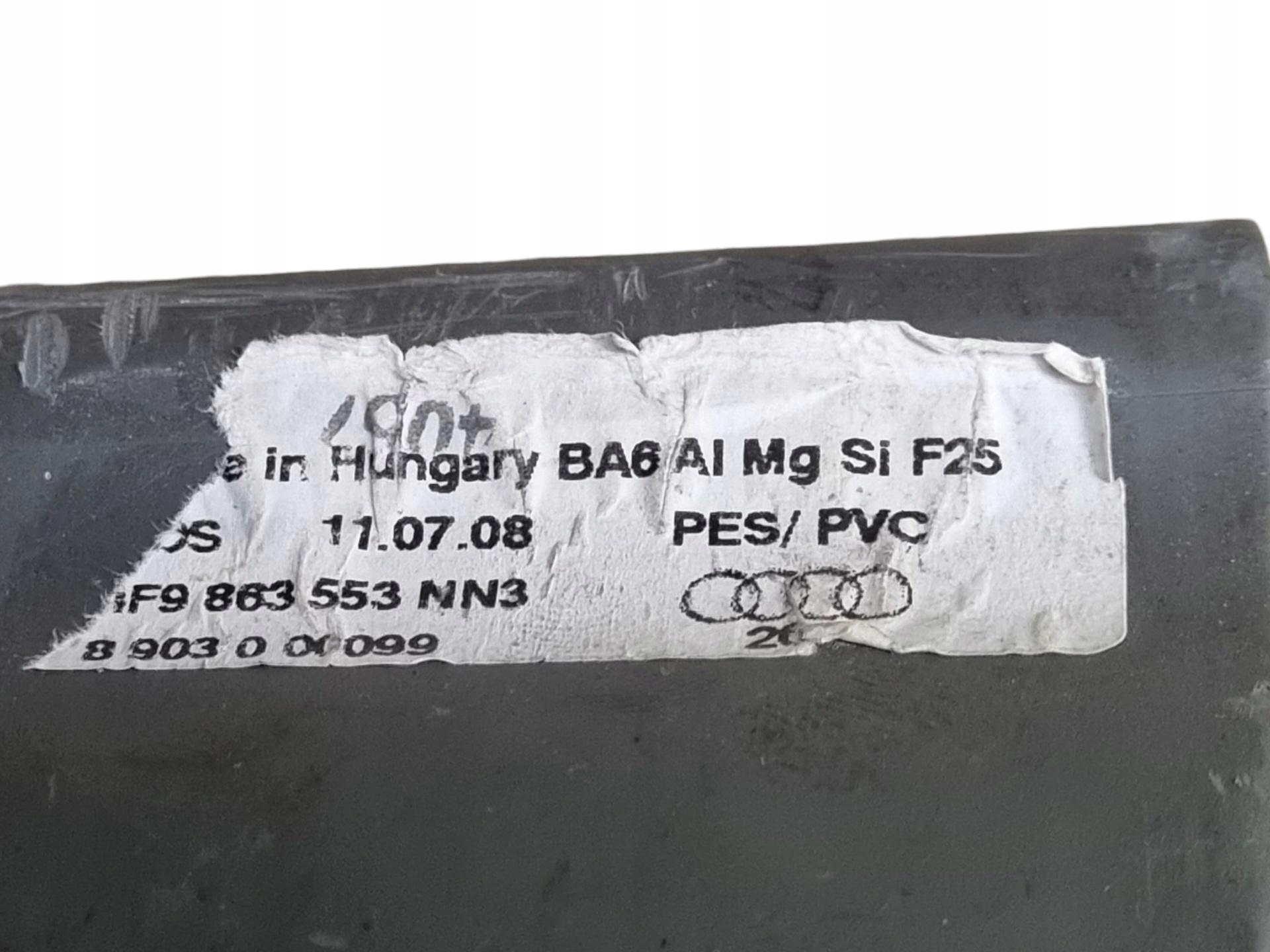 blinds boot Audi A6 C6 2008 4F9863553NN3