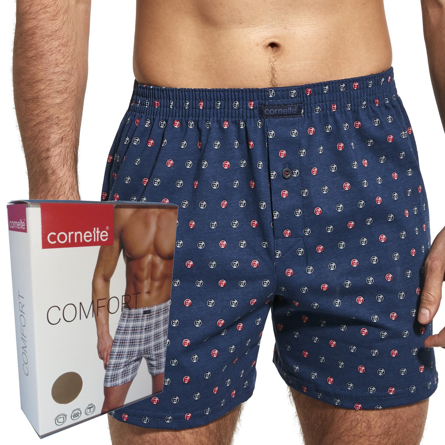 

Cornette bokserki Comfort box luźne 008/195