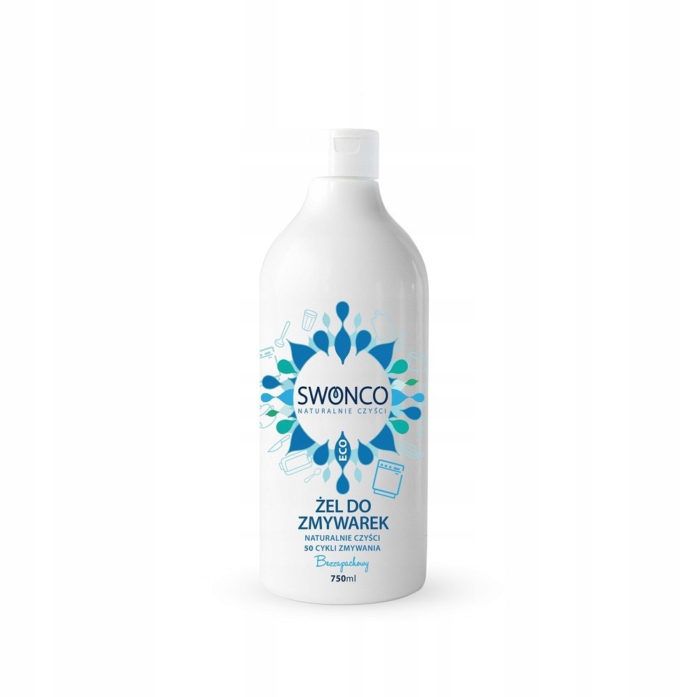 

Żel do zmywarek 750ml bezzapachowy eko Swonco