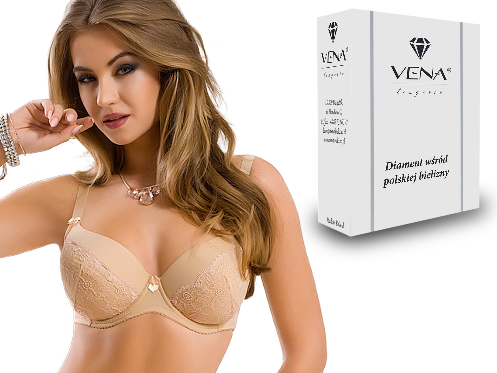 

biustonosz Vena VB-65 Fullcup , kolory , 80C