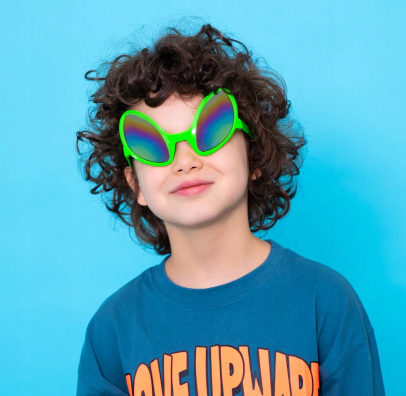 OKULARY imprezowe OBCY kosmita zielone karnawał impreza fotobudka Płeć uniseks