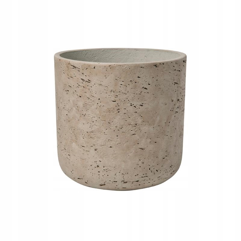 

kamienno-cementowe szare doniczki Charlie 25/24 cm