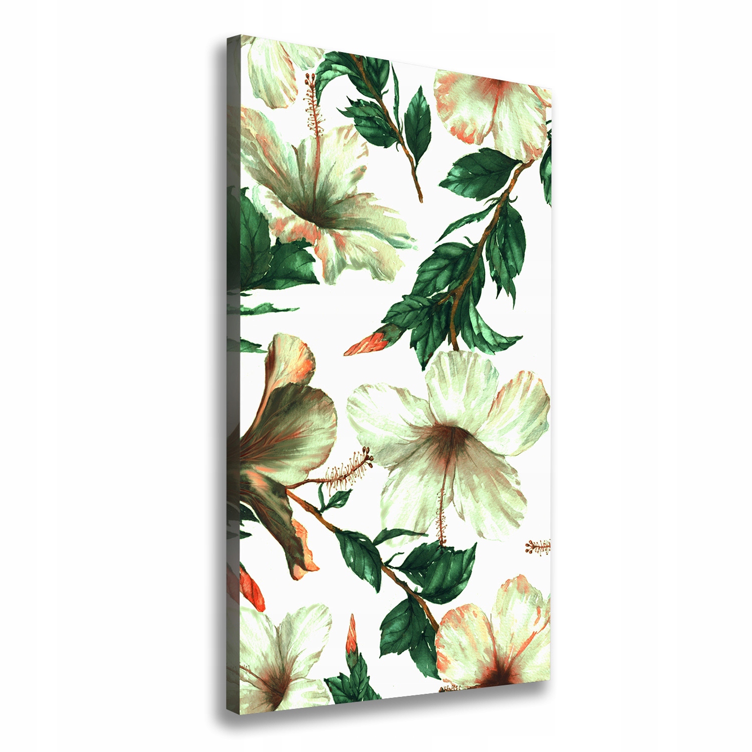 

Foto obraz na płótnie do salonu Hibiskus 60x120 cm