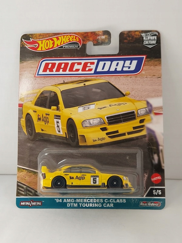 Hot Wheels 1:64 Race Day Mercedes Benz C-Class Dtm Touring Car 1994